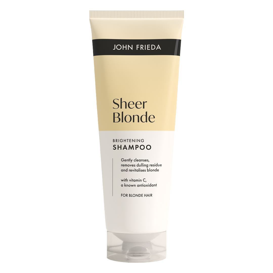 Rozświetlający szampon do włosów blond